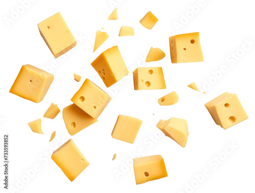 Cheese Isolated on a transparent background png