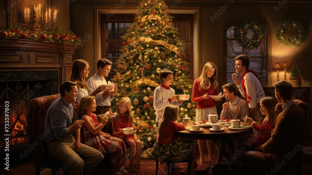 Fototapeta premium peace holiday greetings