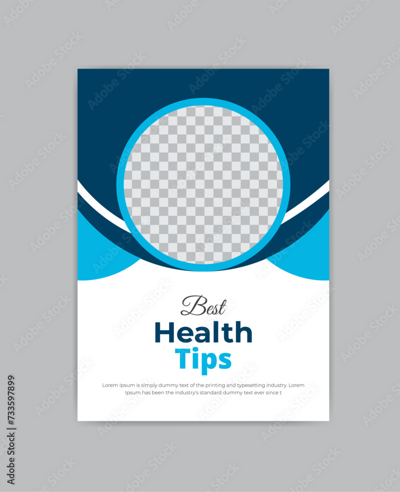 best medial tips book cover design template . best medial tips book cover design template .