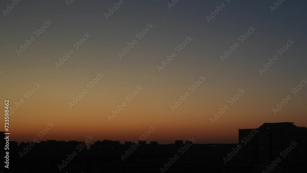 Sunrise between building, sunrise sky, 2024 January Sunrise between building, sunrise sky, 2024 January