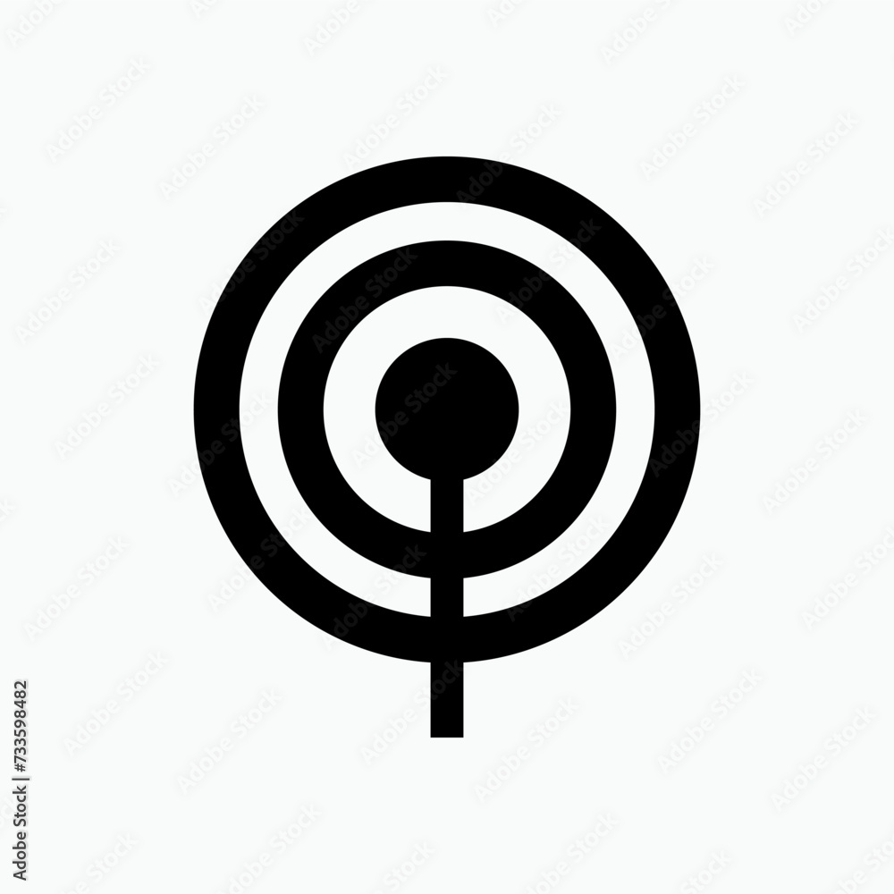 Antenna Icon. Signal, Transmitter. Transmission Symbol for Design, Presentation, Website, or Apps Elements.- Vector. Antenna Icon. Signal, Transmitter. Transmission Symbol for Design, Presentation, Website, or Apps Elements.- Vector.