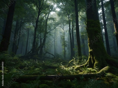 Dark forest Generative AI © Mrvn