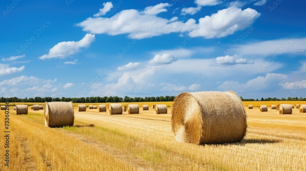 tractor farm hay