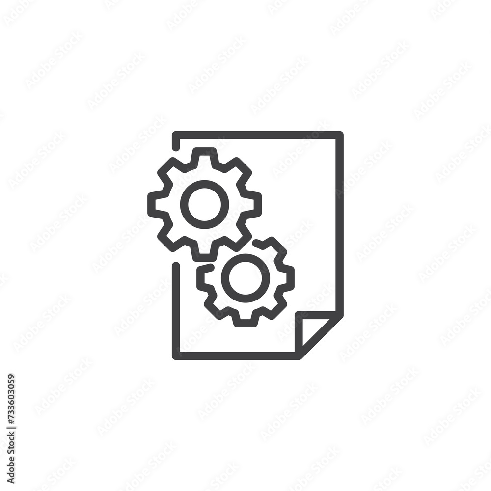 IT Documentation line icon IT Documentation line icon