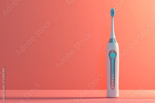 electric modern ultrasonic toothbrush © The Stock Photo Girl