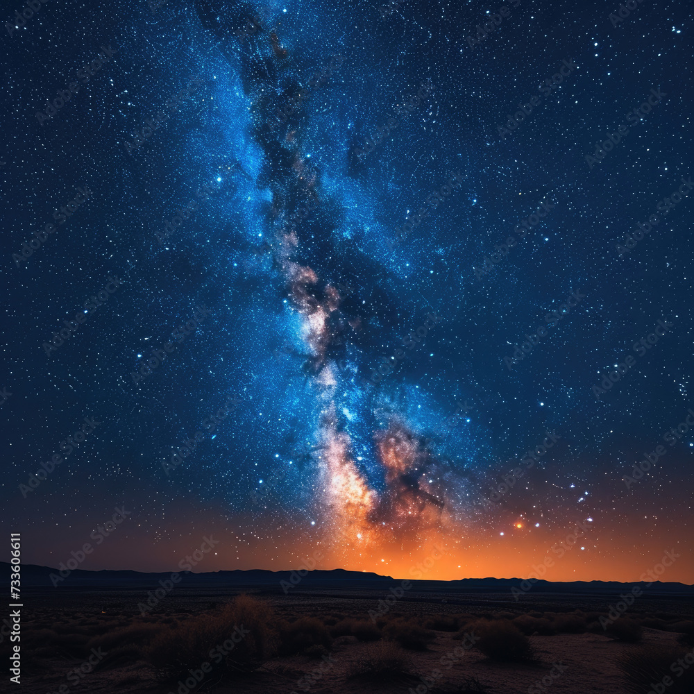 Milky Way Majesty: Silent Desert Awe