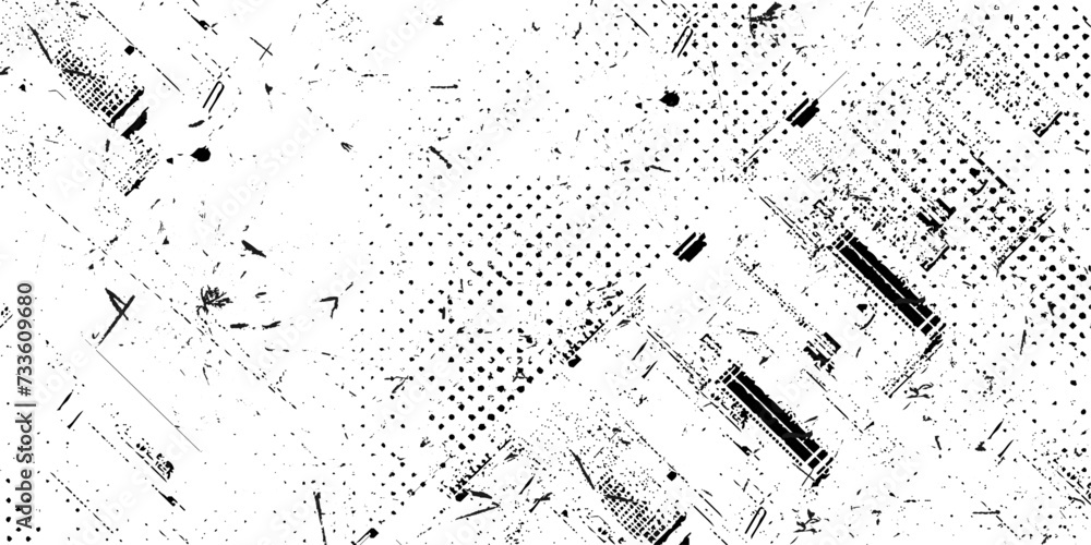 Dusty overlay texture for your design. Grunge black and white pattern. Monochrome particles abstract texture. Grunge halftone and city scratch background. Dusty overlay texture for your design. Grunge black and white pattern. Monochrome particles abstract texture. Grunge halftone and city scratch background.