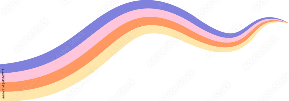 Obraz premium colorful rainbow decoration