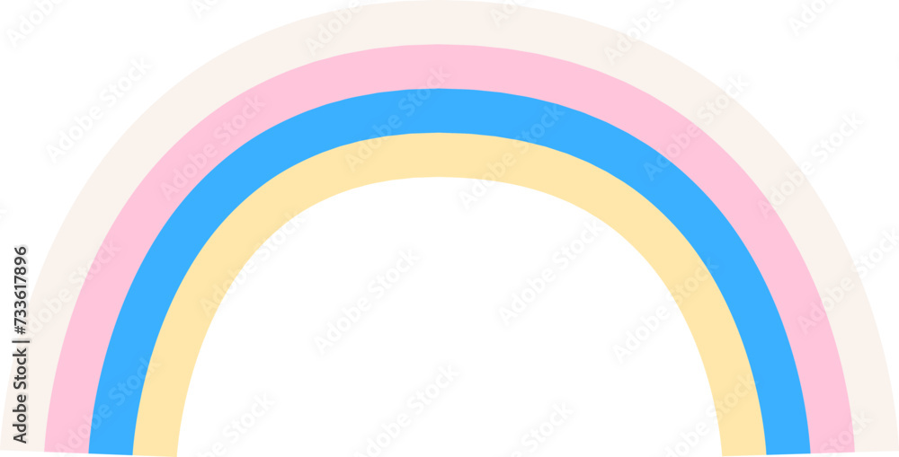 Fototapeta premium colorful rainbow decoration