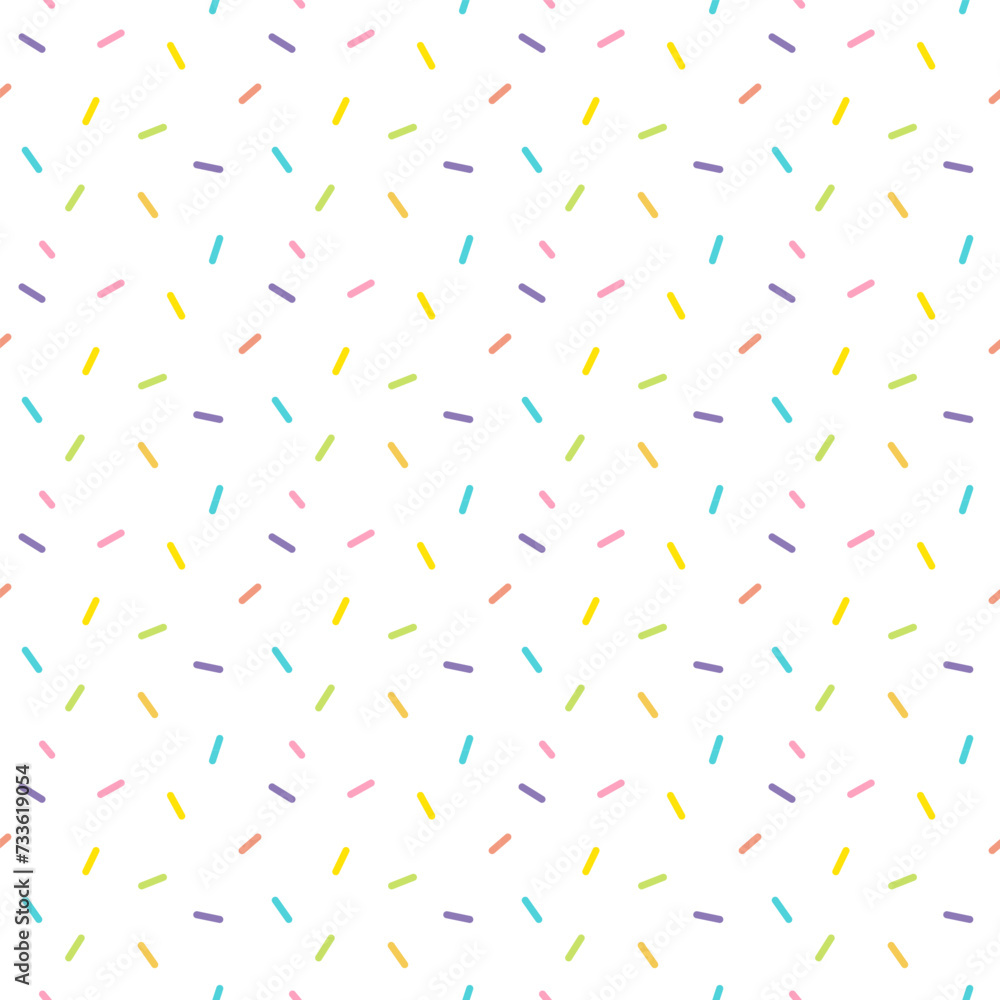 Seamless colorful confetti sprinkle pattern wallpaper background Seamless colorful confetti sprinkle pattern wallpaper background