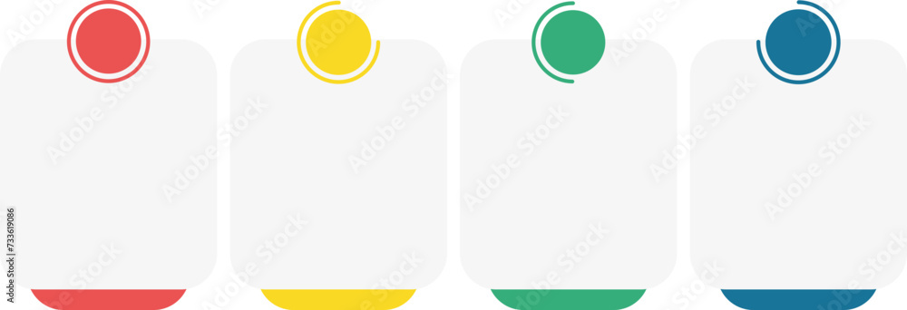 Vector Flat Infographic Element, Process Infographic Vector Flat Infographic Element, Process Infographic
