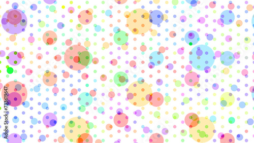 seamless background with easter eggs dots 