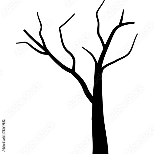 Dead Tree Silhouette