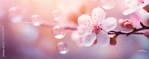 cherry blossom in spring time