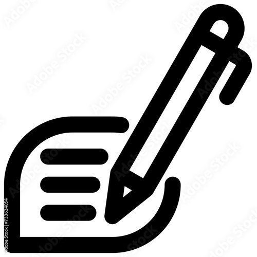 comment vector outline icon
