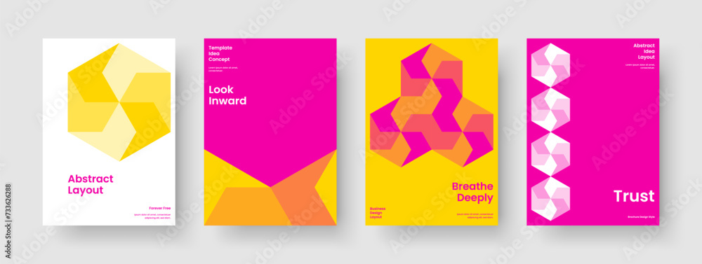 Isolated Report Design. Abstract Background Layout. Creative Book Cover Template. Brochure. Banner. Flyer. Poster. Business Presentation. Handbill. Advertising. Newsletter. Brand Identity
