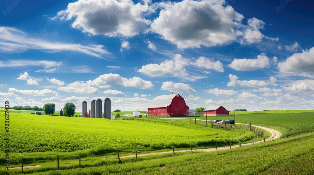 Obraz premium agriculture farm generations