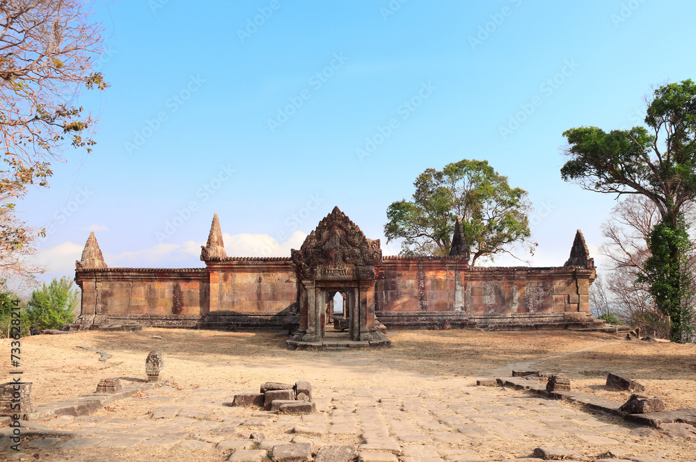 Gopura II in Preah Vihear Temple complex (Prasat Phra Wihan), Cambodia
