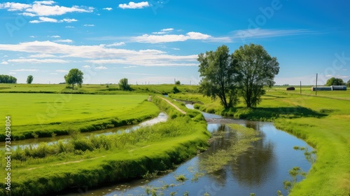 irrigation farm waterway