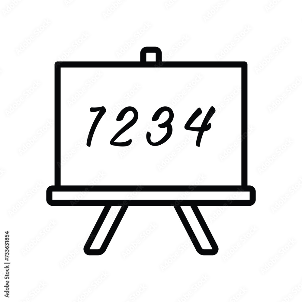 blackboard icon vector design template simple and clean blackboard icon vector design template simple and clean