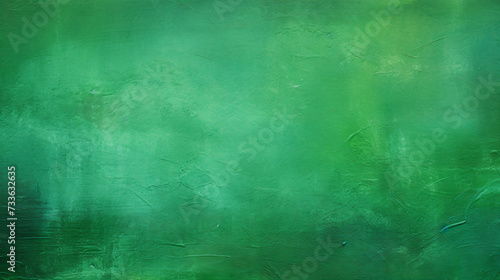 Abstract green paint background © Fauzia