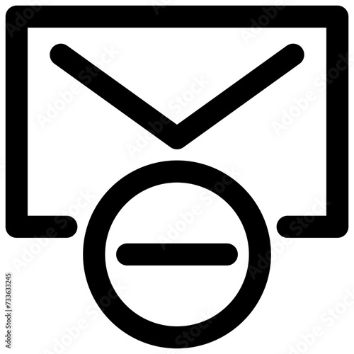 antispam vector outline icon