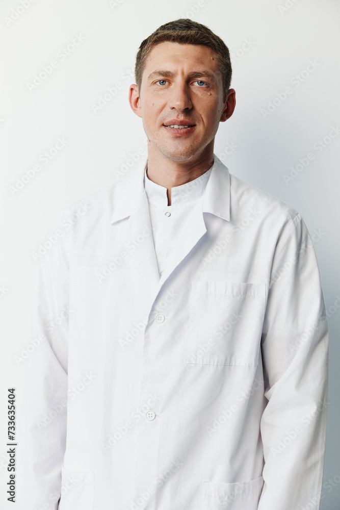 Scientist lab practitioner serious hispanic uniform specialist physician expertise men stethoscope surgeon thinking Scientist lab practitioner serious hispanic uniform specialist physician expertise men stethoscope surgeon thinking