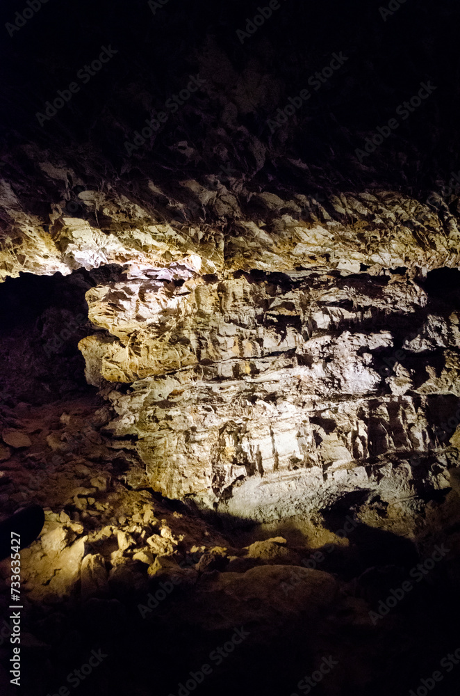 Inside Wind Cave National Park in South Dakota Inside Wind Cave National Park in South Dakota