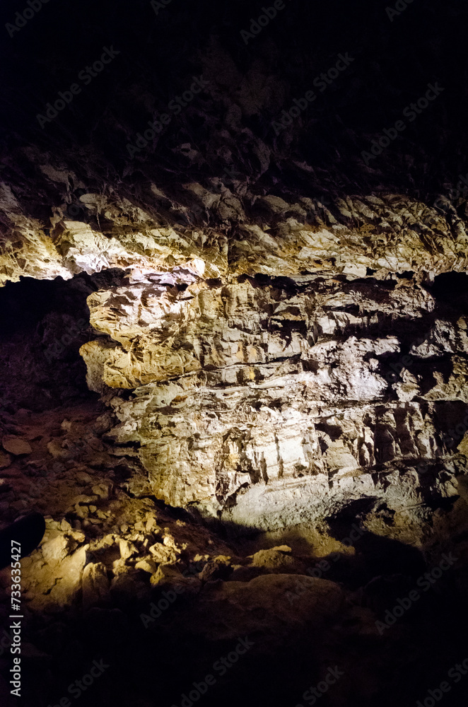 Inside Wind Cave National Park in South Dakota