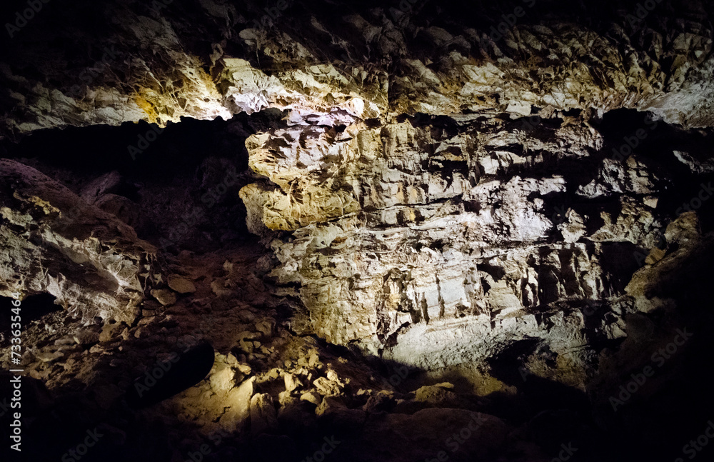 Inside Wind Cave National Park in South Dakota