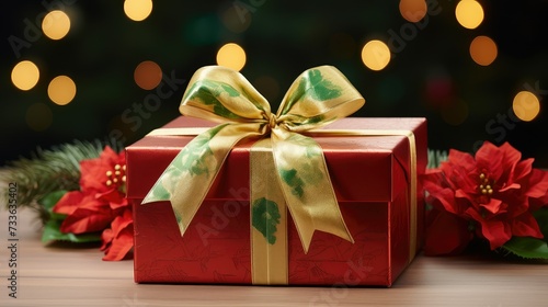 present holiday gift box