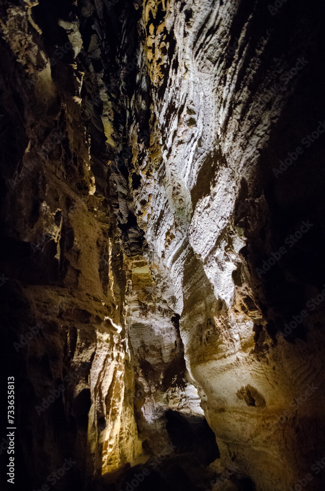 Inside Wind Cave National Park in South Dakota Inside Wind Cave National Park in South Dakota