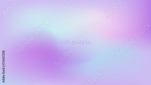 Abstract blurred gradient background in soft purple colors. For covers, wallpapers, branding, social media, business cards and more