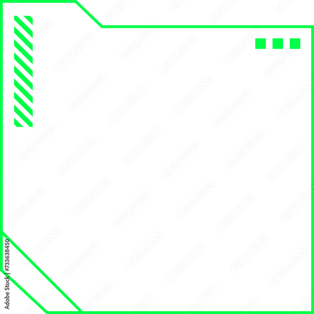 futuristic techno frame futuristic techno frame