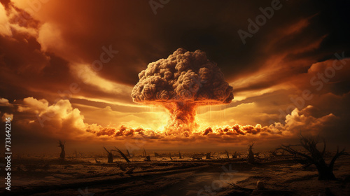 Nuclear explose on warzone