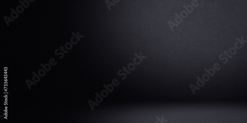 Abstract luxury blur dark gray and black gradient, empty space room for showing display your products. background, gradient room studio