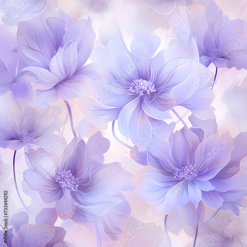 abstract floral background  lilac © Daffodil