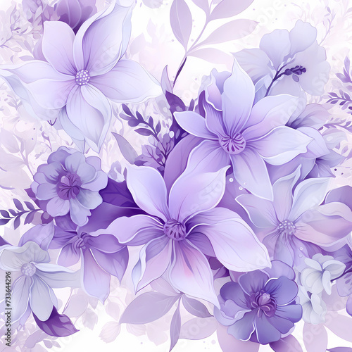  lilac abstract floral background