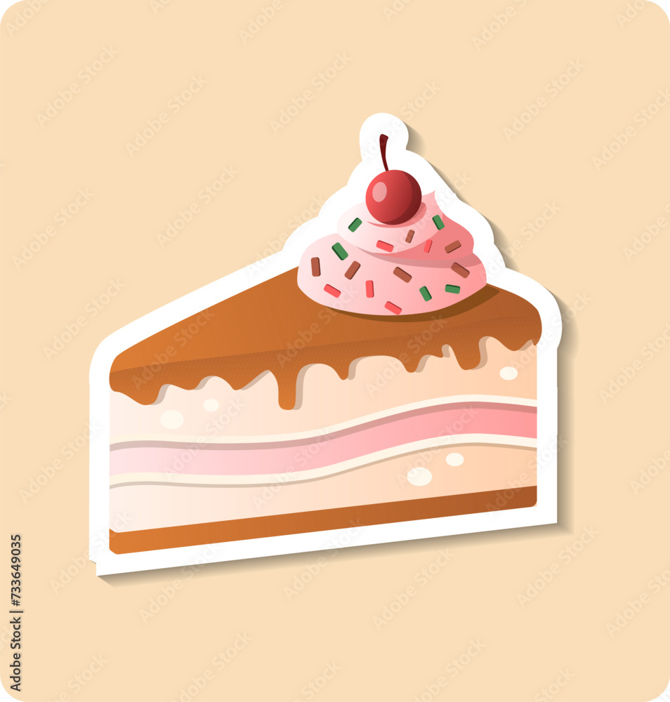 Candy sticker illustration. Stick, round, heart, striped, sweets. Editable vector graphic design. Candy sticker illustration. Stick, round, heart, striped, sweets. Editable vector graphic design.