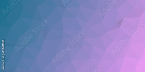 Purple Abstract Low Poly with triangle shapes Design. Modern Green mosaic with textured overlap layer background. The background for the web site, the texture of triangulation