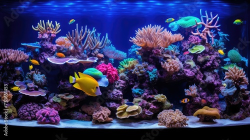 saltwater coral tank