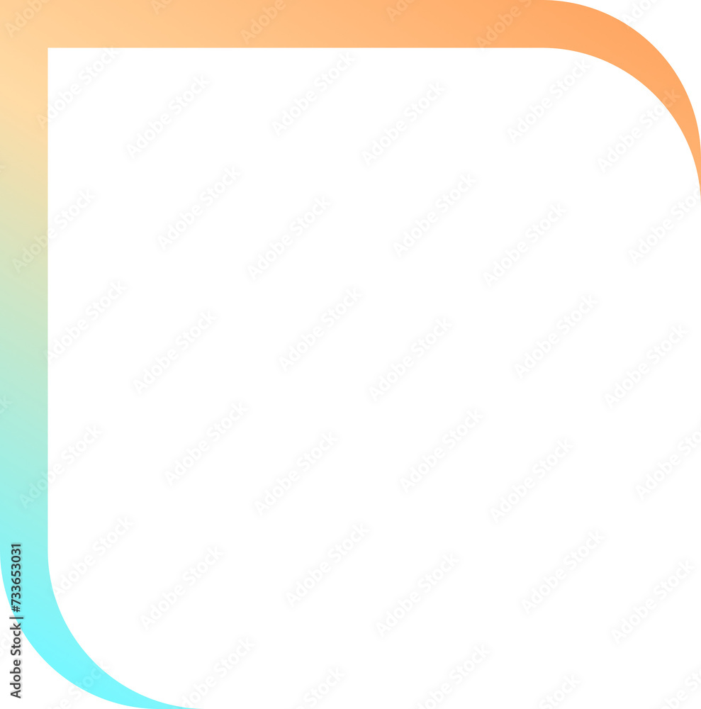 Obraz premium gradient text box