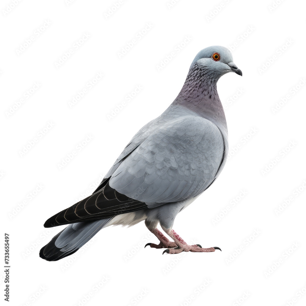 Band-tailed Pigeon PNG Cutout, Generative AI Band-tailed Pigeon PNG Cutout, Generative AI
