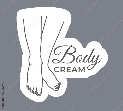 Body cream, treatment and beauty lifestyle promo