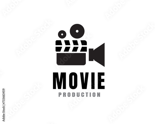 abstract take movie action logo icon symbol design template illustration inspiration