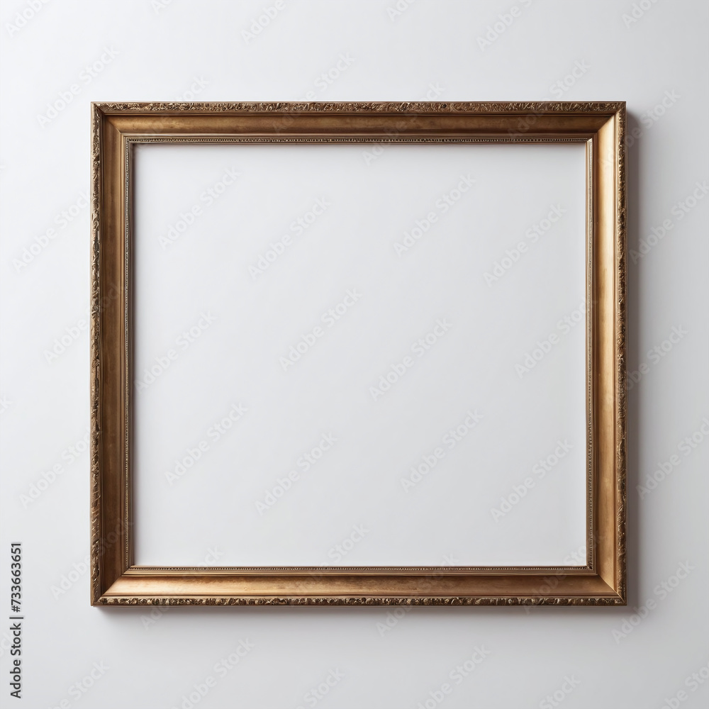 Empty frame on a wall mockup template blank picture frame Empty frame on a wall mockup template blank picture frame
