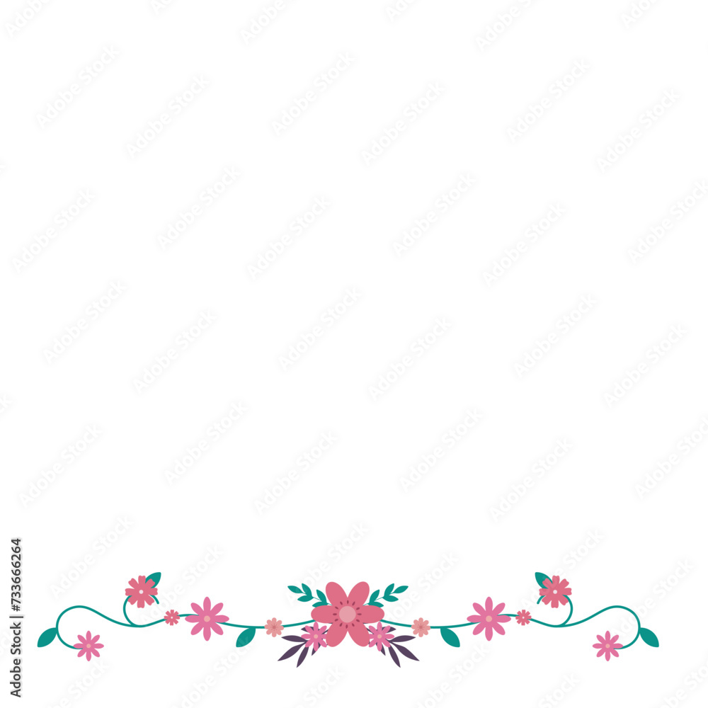 Flower Footer