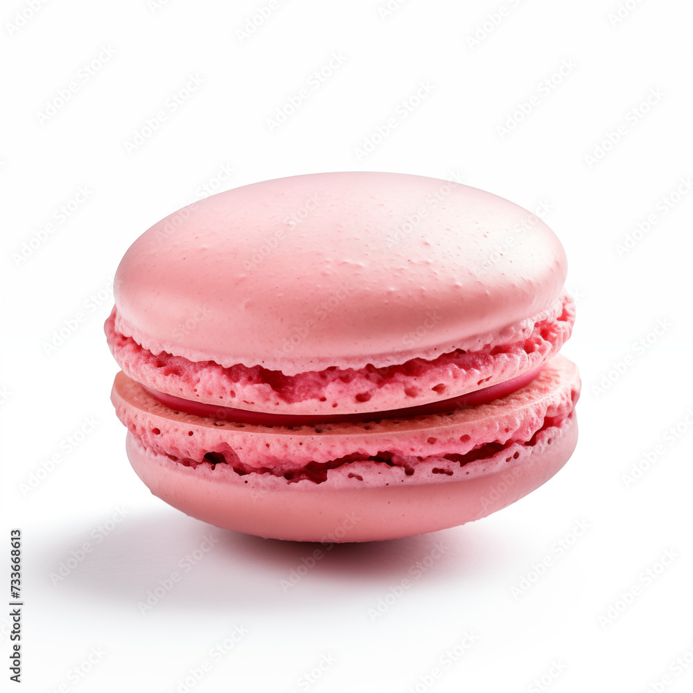 a macaron isolated on white a macaron isolated on white