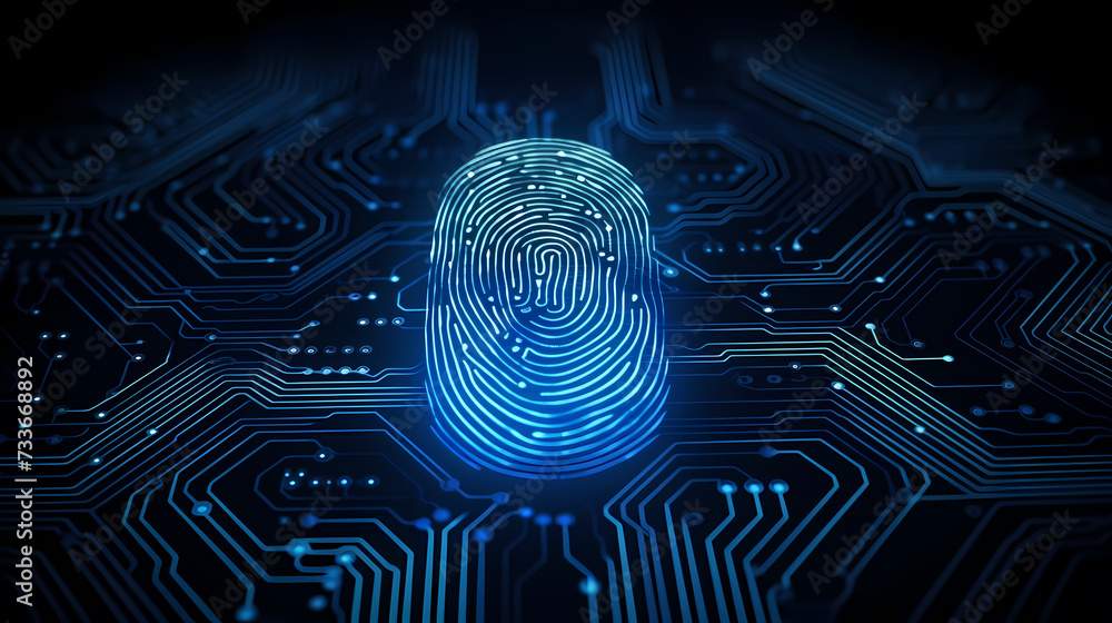 Cyber security, data protection, cyber attack concept on blue background Cyber security, data protection, cyber attack concept on blue background