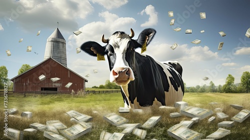 wealth cash cow photo